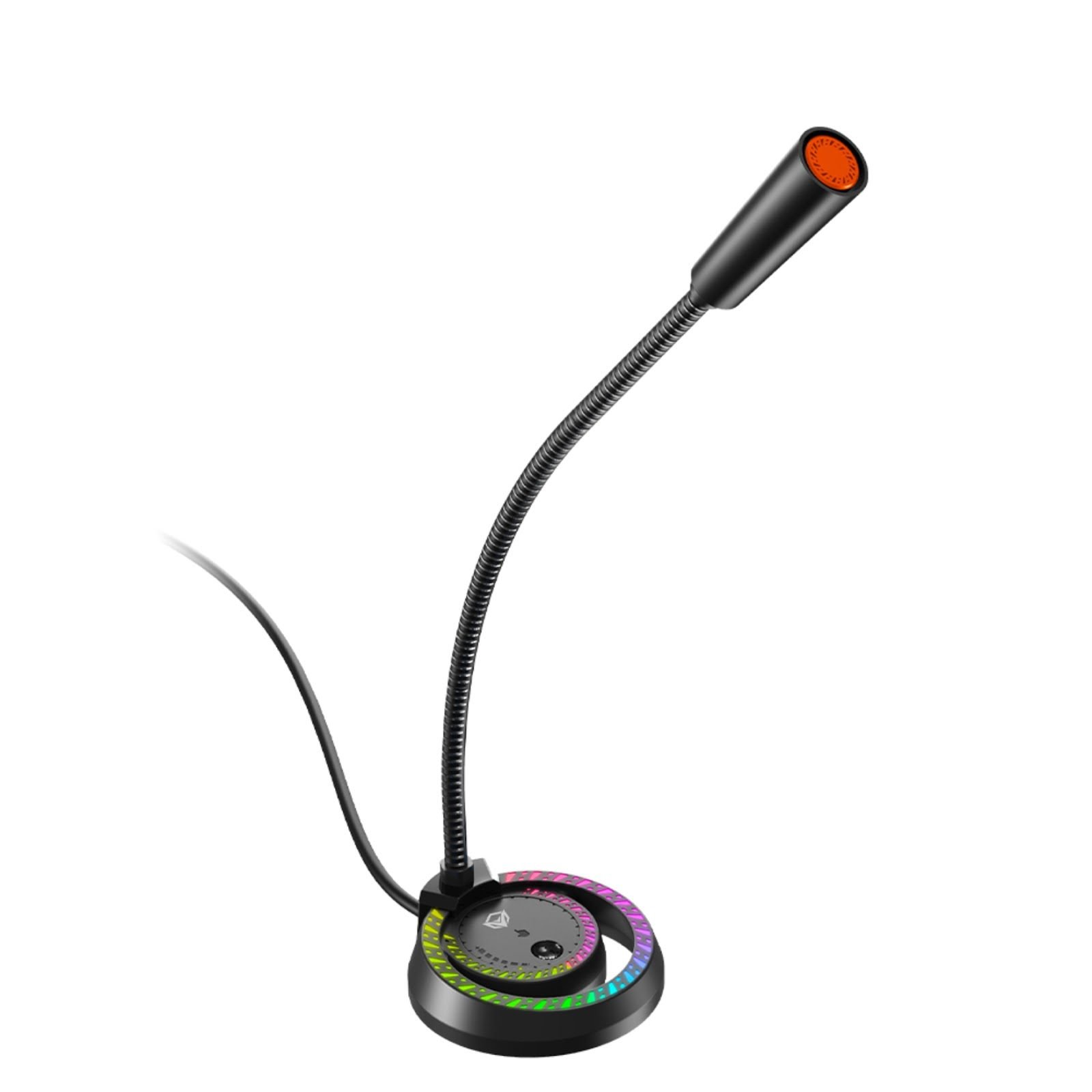 MICROFONO GAMING USB MEETION MC14 NEGRO RGB
