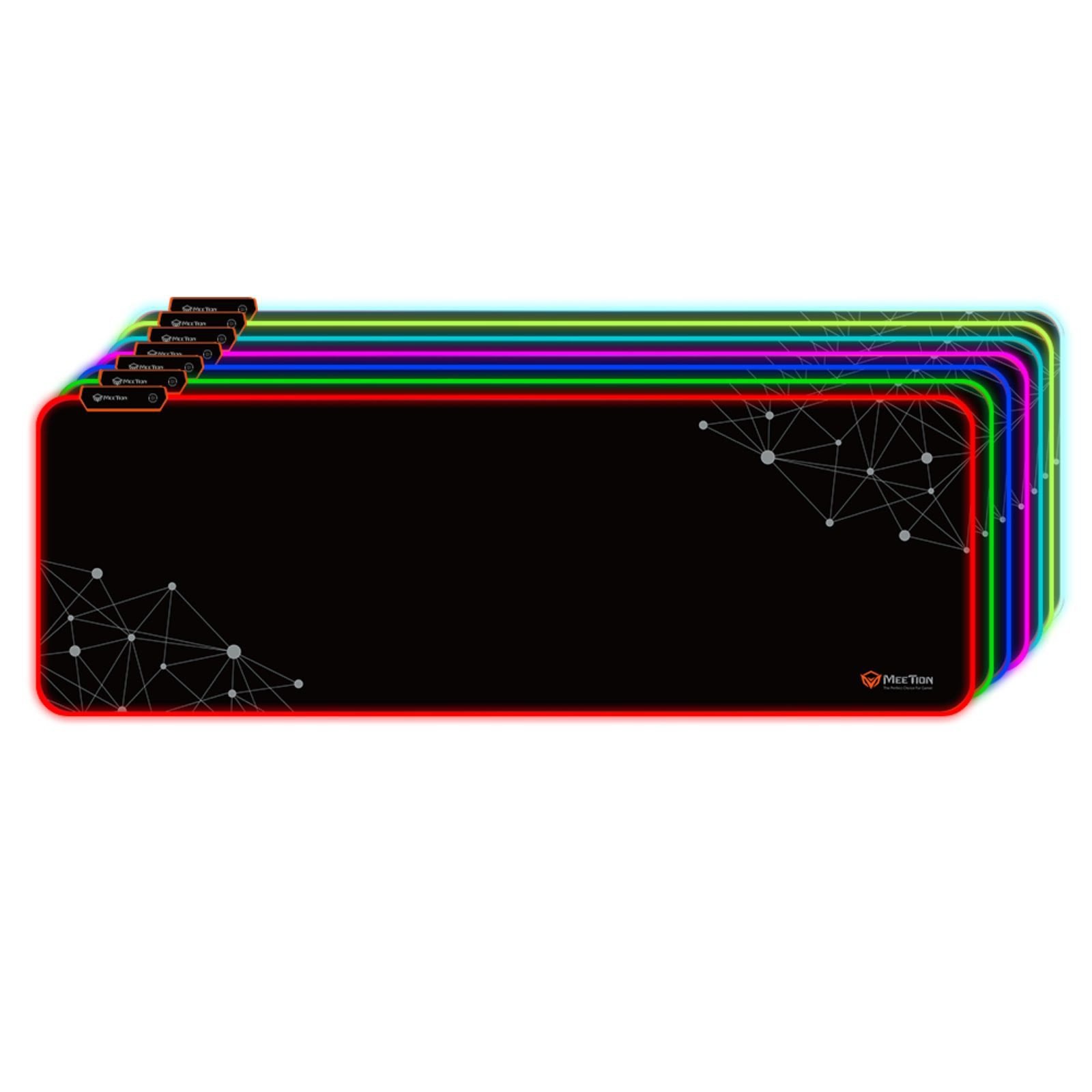 Mousepad Gaming Colorful RGB Meetion PD121 880 mm x 310 mm
