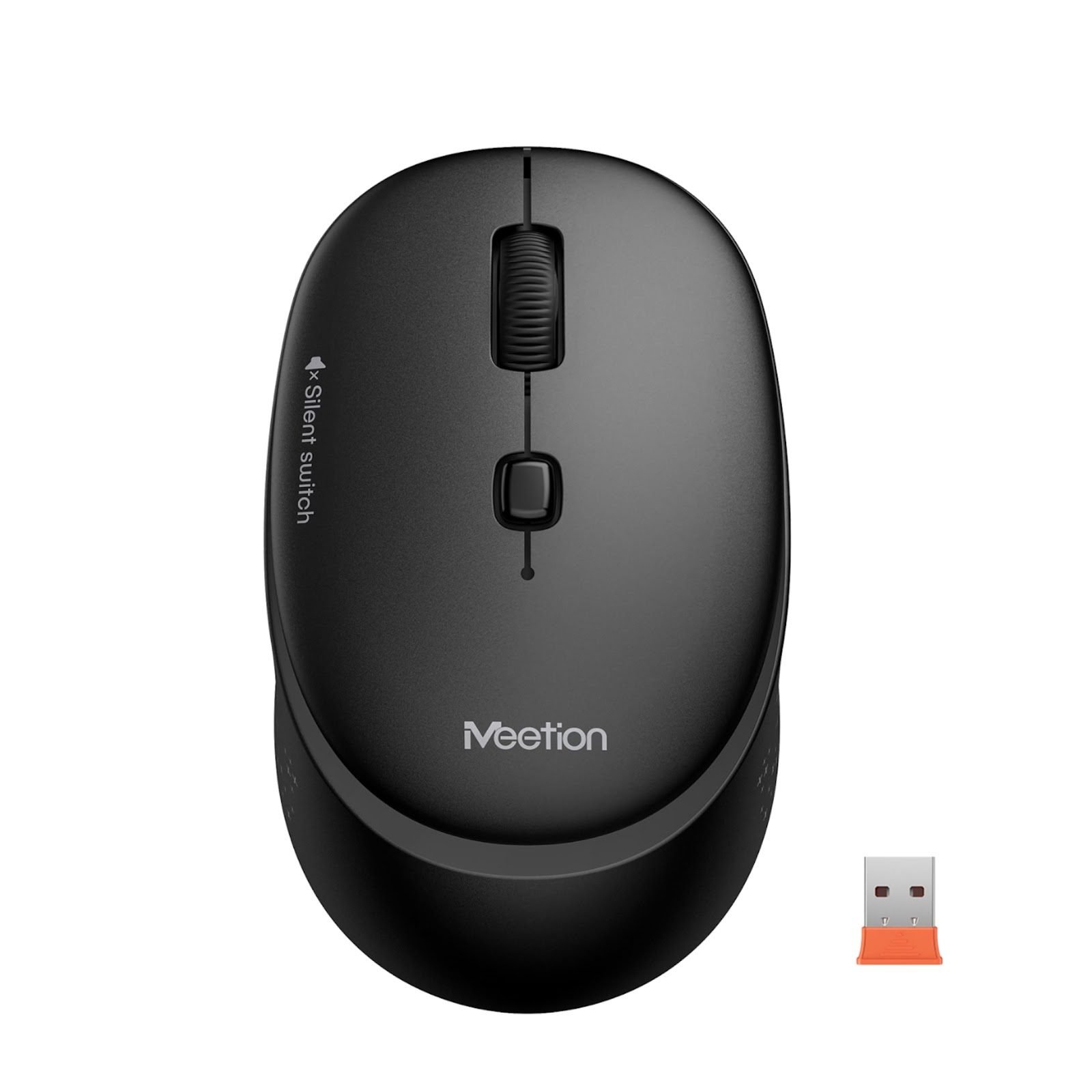 MOUSE INALÁMBRICO MEETION R571 NEGRO