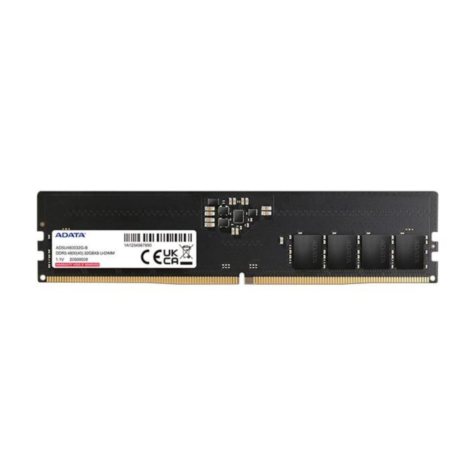 Memoria RAM Adata 32GB DDR5 4800MHz UDIMM 1.1V