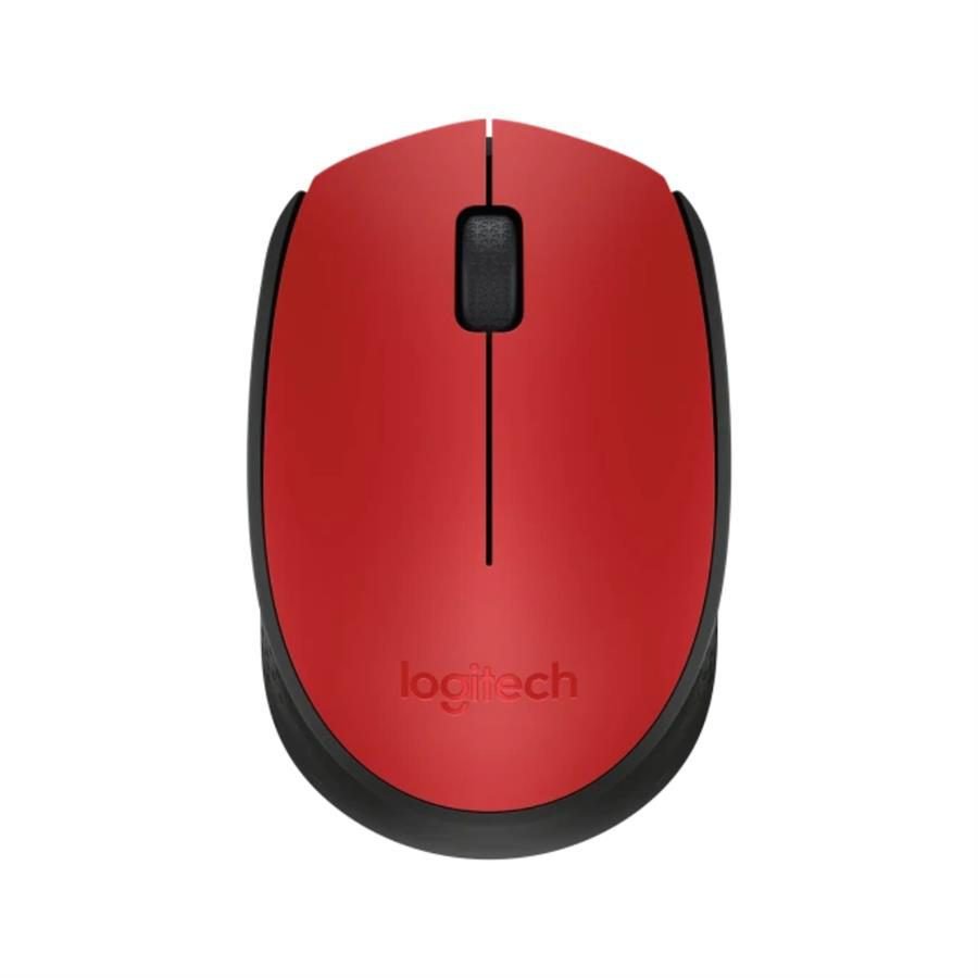 MOUSE INALAMBRICO LOGITECH M170 ROJO