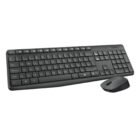 Combo Mouse Y Teclado Inalambrico Español Logitech MK235 Wireless 2.4GHz Negro