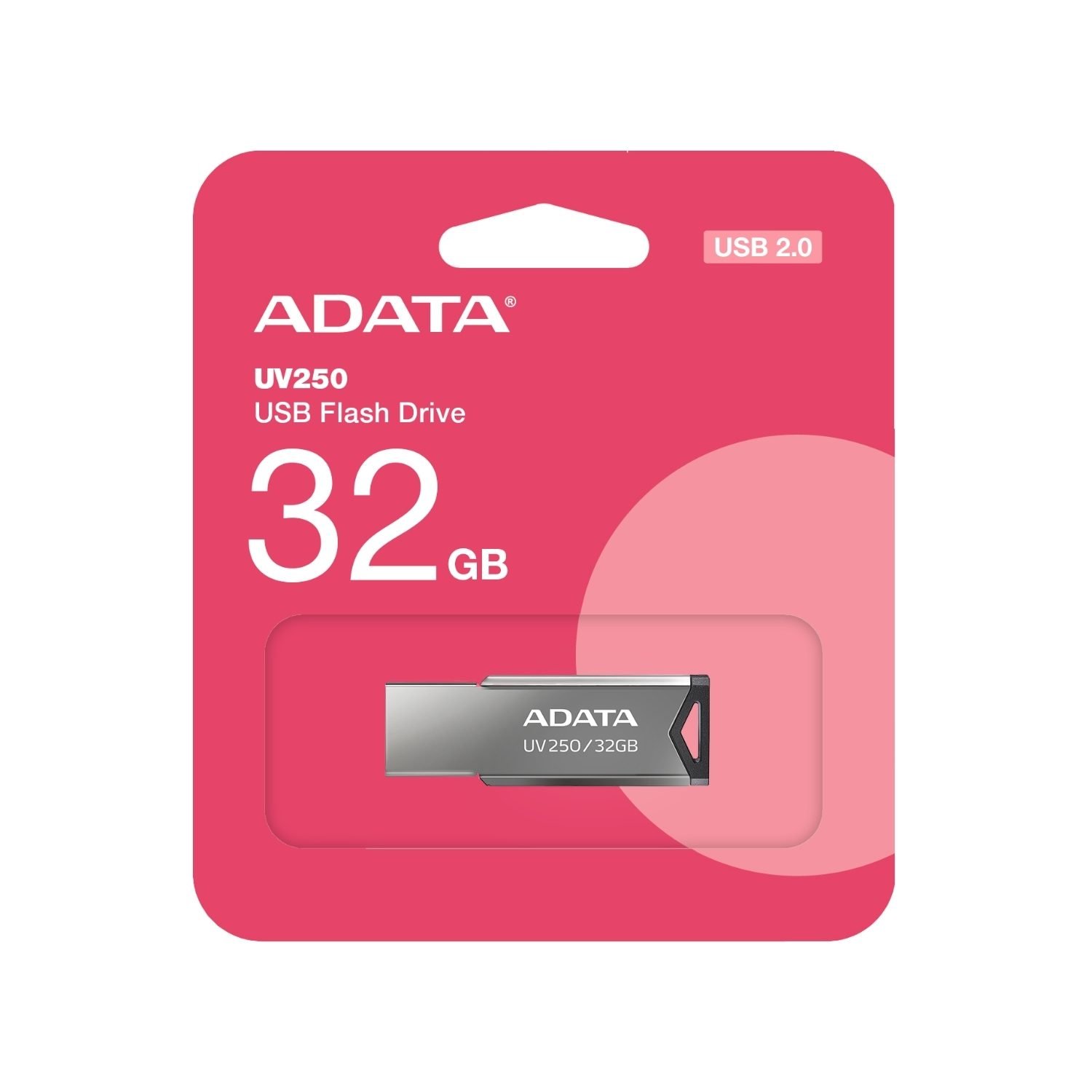PENDRIVE ADATA UV250 32GB USB 2.0 METAL NEGRO
