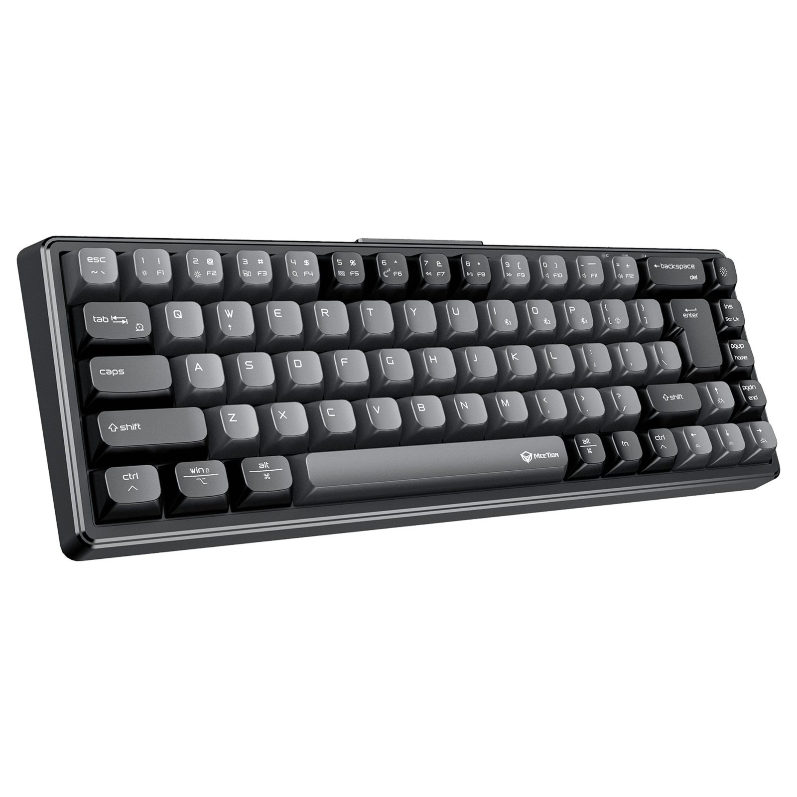 TECLADO MECÁNICO BLUETOOTH ESPAÑOL MEETION MK12 NEGRO