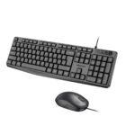 Combo Teclado Y Mouse Silent USB Español Meetion C235 Black