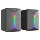 Parlantes RGB USB Meetion SP2011 Negro