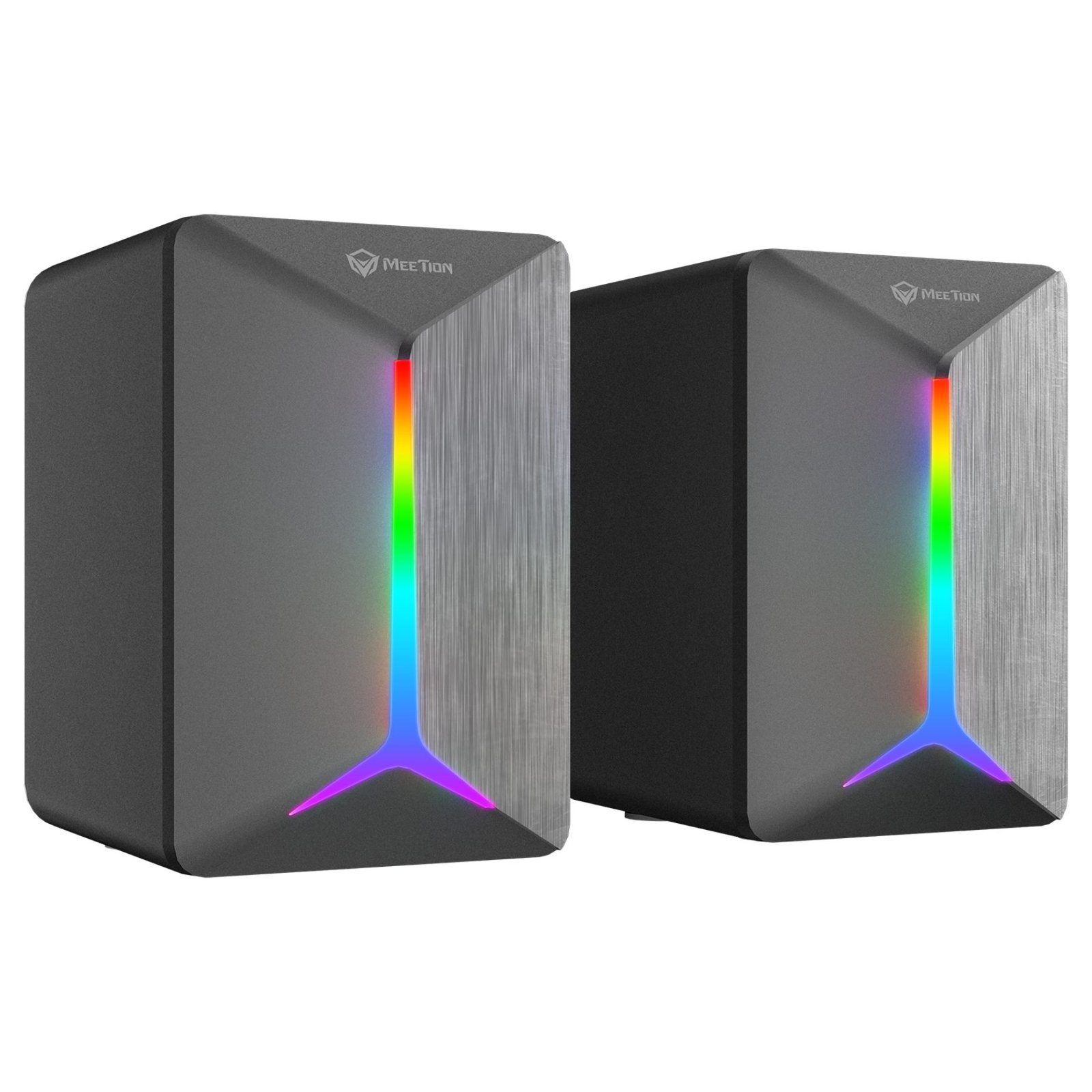 PARLANTES RGB USB MEETION SP2011 NEGRO