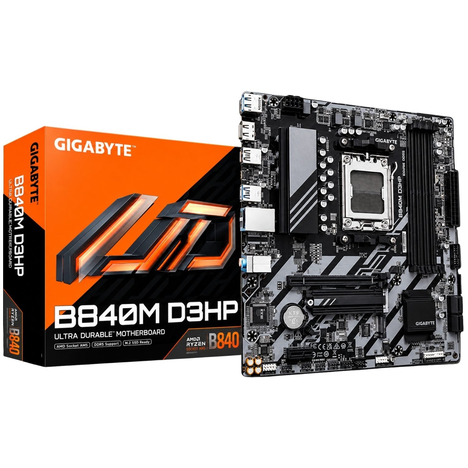 MOTHERBOARD GIGABYTE B840M D3HP SOCKET DDR5 AM5