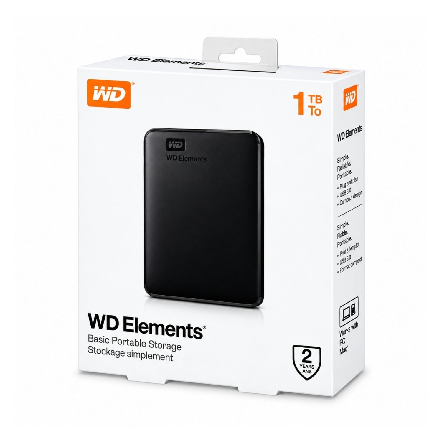 DISCO EXTERNO WD ELEMENTS 1TB HDD DISCO PORTABLE 2.5 USB
