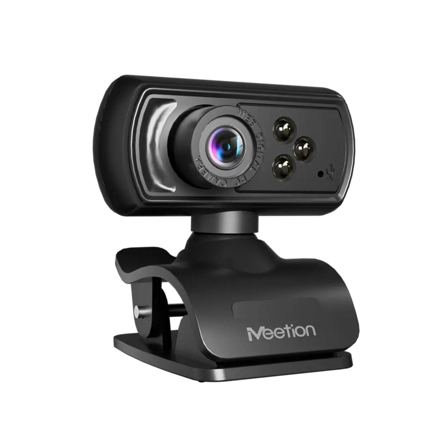 Camara Web HD 720p Meetion CAM500 Webcam Black