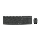 Combo Mouse Y Teclado Inalambrico Español Logitech MK235 Wireless 2.4GHz Negro