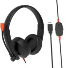 Auricular USB Meetion HP003U Black