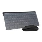 Combo Teclado Y Mouse Mini Inalambrico 2.4G Ingles Meetion Mini4000 Negro