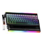 Teclado Gamer Inalambrico Español Meetion VibeKey B68 Membrana 2.4G Bluetooth Black