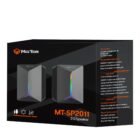 Parlantes RGB USB Meetion SP2011 Negro