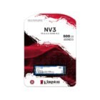Disco Solido 500GB Nv3 PCIe 4.0 Nvme M.2 5000MB/s Kingston SSD SNV3S/500G