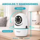 Camara de Seguridad Interior Global 1080p Wi-Fi + 5g Domo