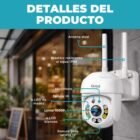 Camara de Seguridad Exterior Con Soporte Global 1080p Wi-Fi