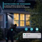 Camara de Seguridad Exterior Con Soporte Global 1080p Wi-Fi Doble Visor