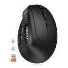 Mouse Inalambrico Ergonomico Meetion BTM008 Bluetooth Black